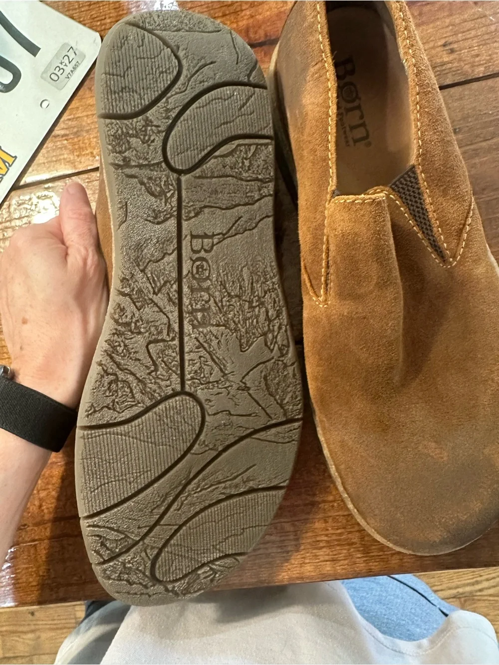 Born Bryson Slip-On Loafer — Brown
